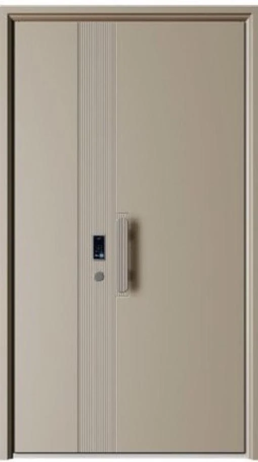 Pale asymmetric entrance
