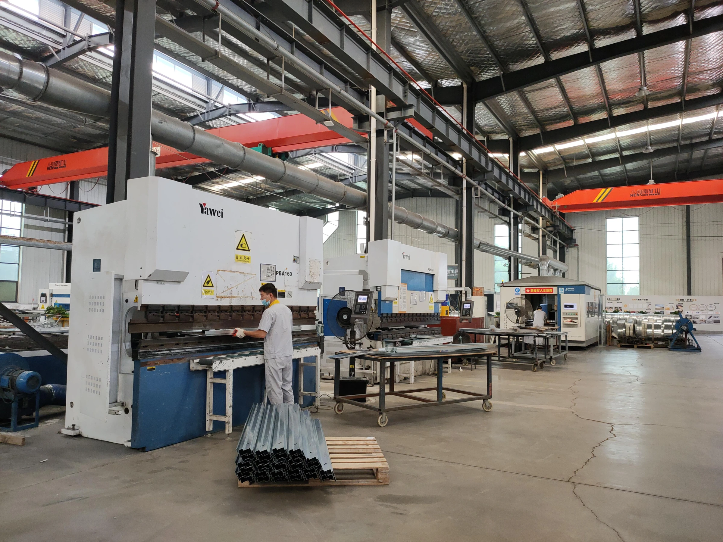 Metal forming area