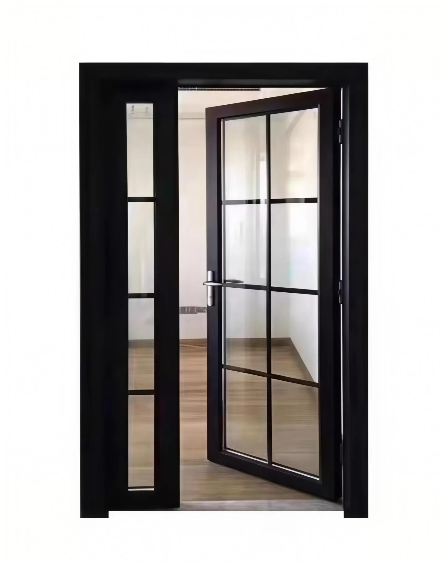 Glazed double entrance opening reference